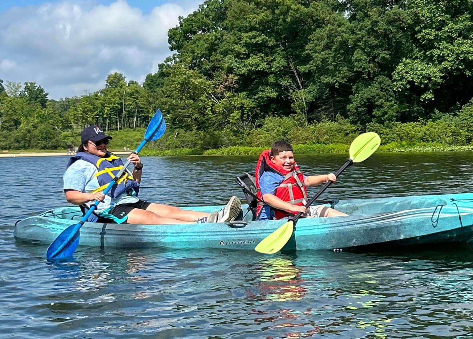 Kayaking